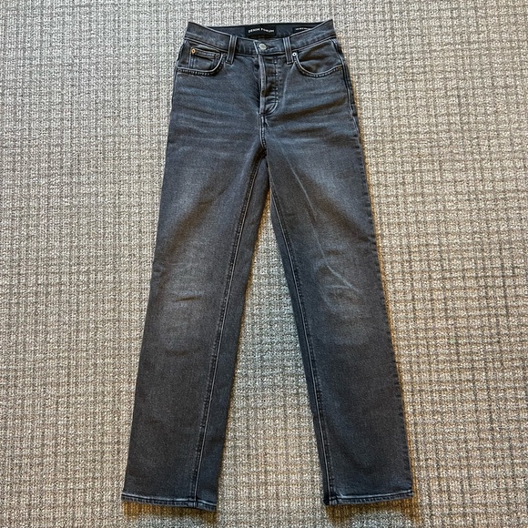 Aritzia Denim Forum Arlo High Rise Straight Jeans 23W 28L - Picture 3 of 6